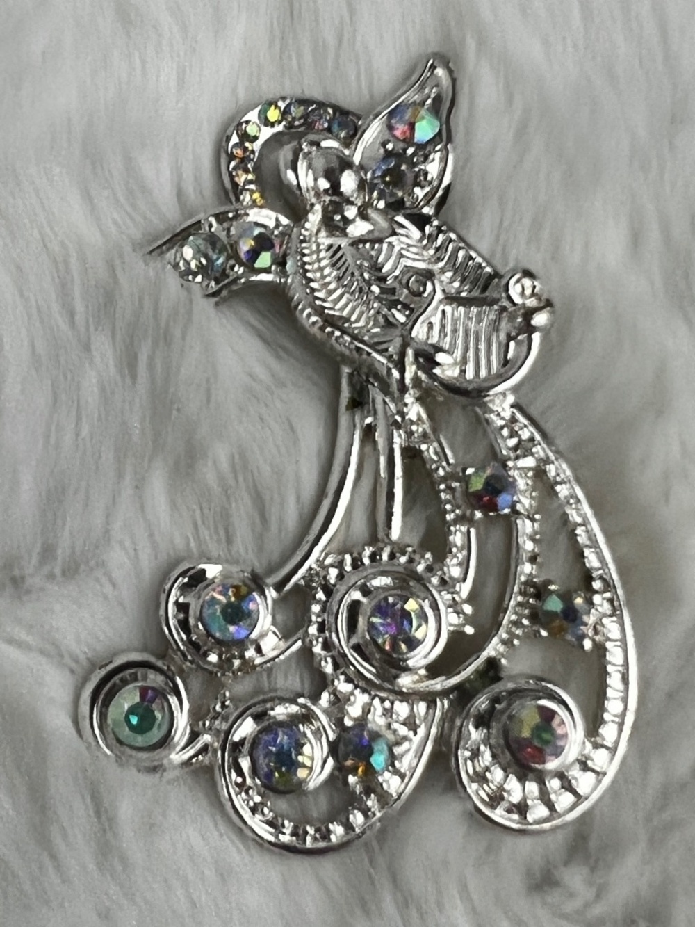 Aurora Borealis Angel Pin/Brooch